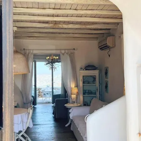 Ferienhaus Island Blues Cozy House With View In Mykonos Agios Ioannis Diakoftis
