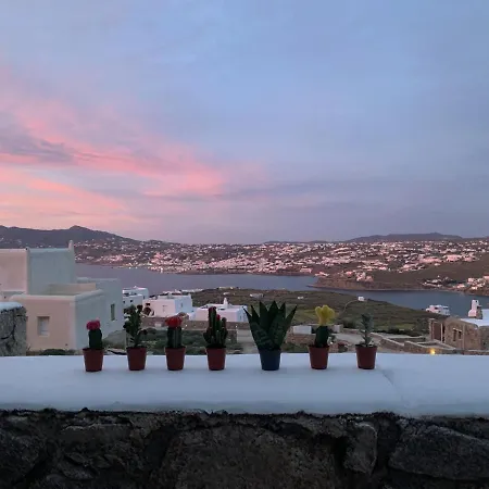 Ferienhaus Island Blues Cozy House With View In Mykonos Agios Ioannis Diakoftis